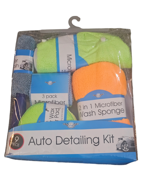9 stks genrbugelige og ridsefrie mikrofiber klude